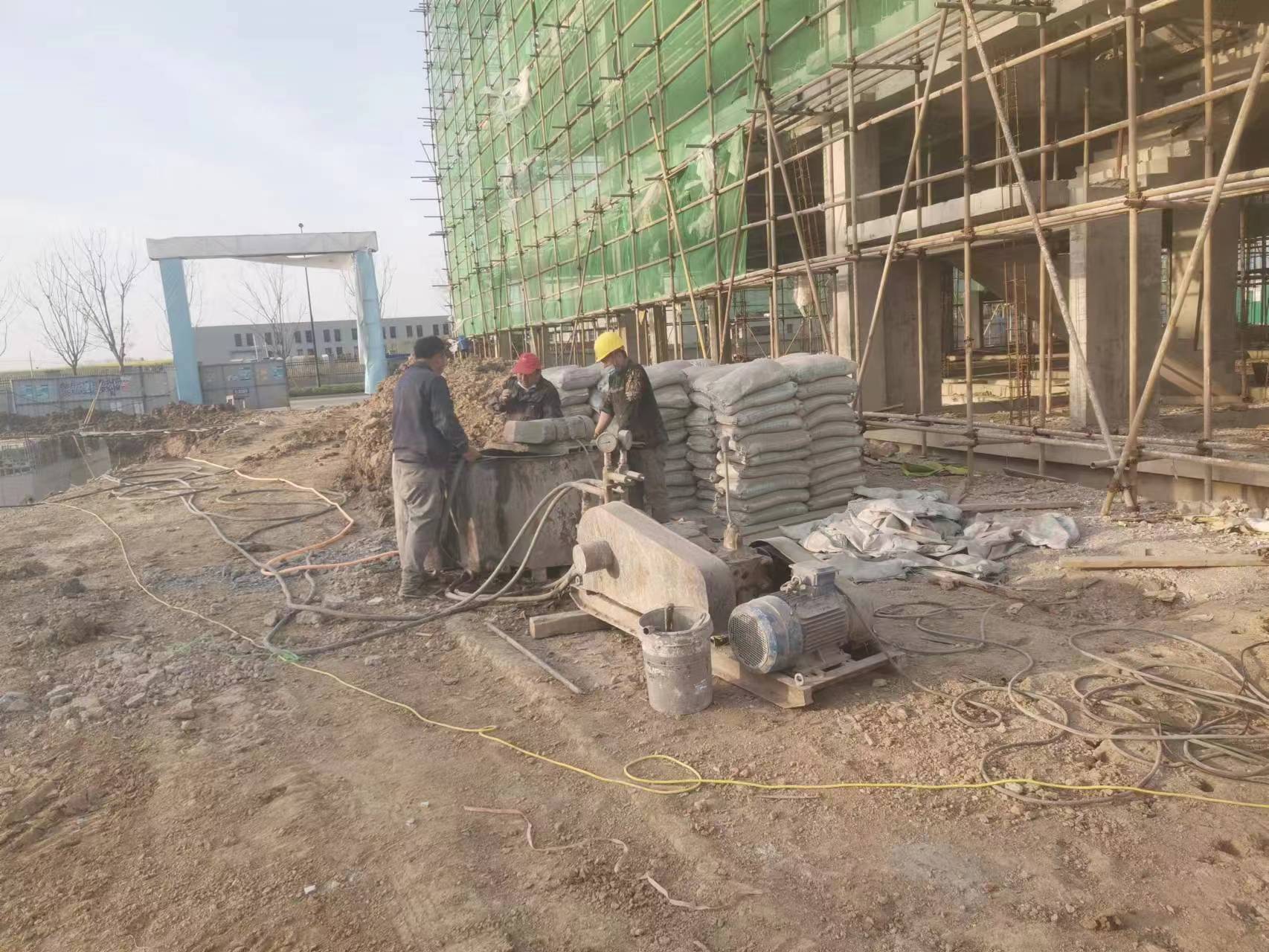 浠水别墅下沉注浆